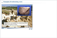 Examples of sedimentary rocks