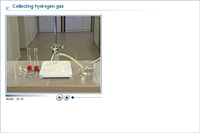 Collecting hydrogen gas