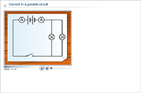 Current in a parallel circuit