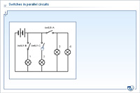 Switches in parallel circuits