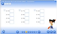 1.02. Revising the 2 and 5 times tables