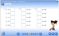 1.05. The 6 times table