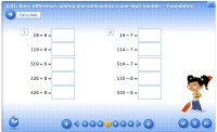 3.01. Sum, difference, adding and subtracting a one-digit number