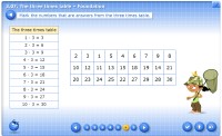 3.07. The three times table